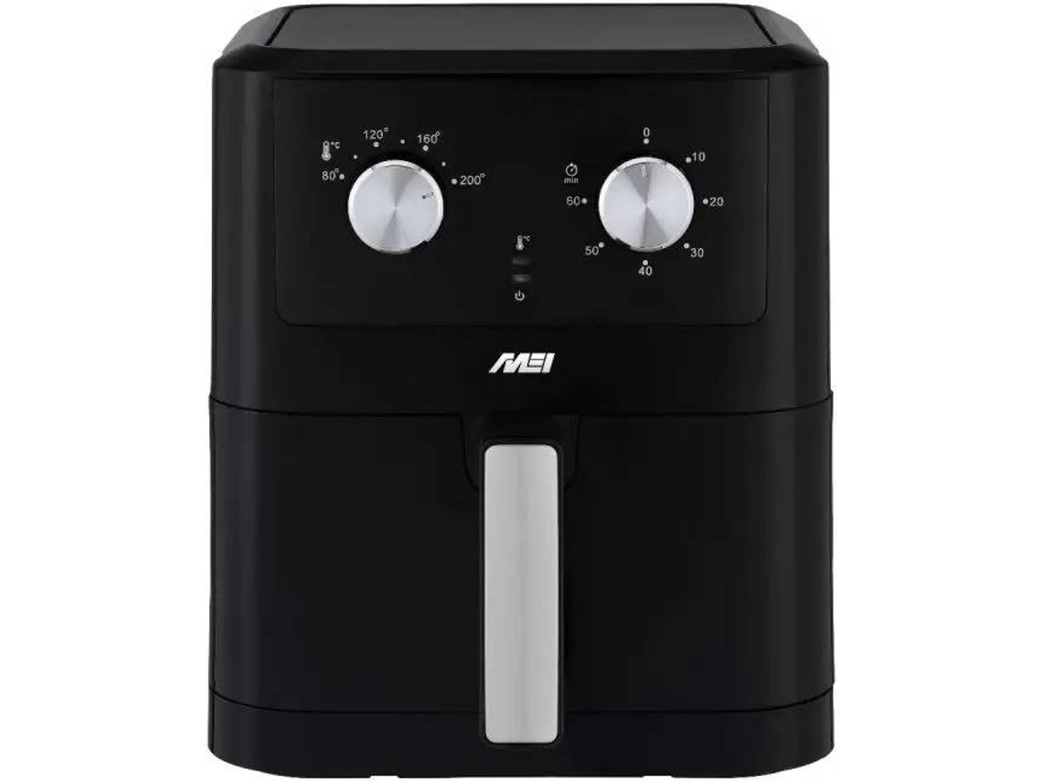 Freidora de Aire MEI AF 6000 (6 L - Negro)