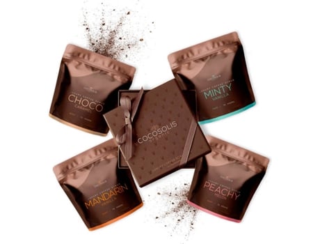 Cofre Corporal COCOSOLIS Luxury Coffee Scrub (4 x 70 gr)