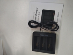 Cargador de batería para GoPro 13 Y. Caja de carga compatible con modelos anteriores de GoPro 13 Y.