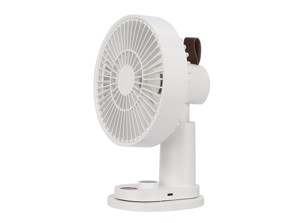 Mini ventilador de escritorio portátil con cabezal oscilante con clip, silencioso, recargable, para oficina/residencia estudiantil CSYY