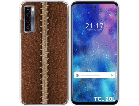 Carcasa TCL 20L / 20L+ TUMUNDOSMARTPHONE Cuero 01 Multicolor
