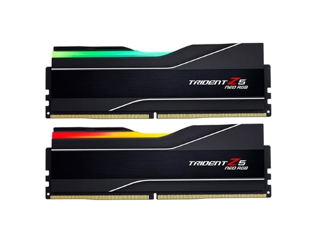 Memoria RAM G.SKILL Trident Z5 Neo Rgb Amd Expo 64Gb 2X32Gb Ddr5 6000Mhz Cl32 Negra