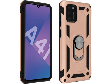 Carcasa con Soporte Samsung Galaxy A41 AVIZAR BACK-KOSTO-RG-A41 Rosa