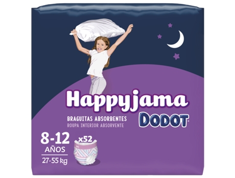 Pañales DODOT Happyjamas Menina (4x13 - 52 Unidades)