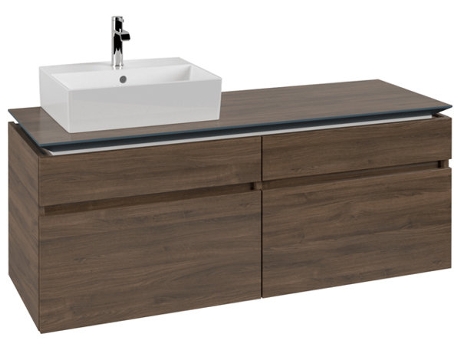 Módulo de lavabo Villeroy &amp Boch Legato B614 1400x550x500mm lavabo lado izquierdo