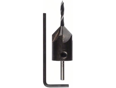 Brocas BOSCH en Espiral para Madera con Avellanador 3,0 mm