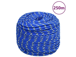 Cuerda De Barco Polipropileno Azul 8 Mm 250 M