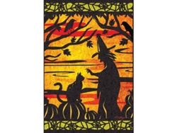 2026altiro-guirnalda De Bruja Y Gato Para Decoración De Halloween En El Jardín O El Hogar. Mejor Amigo/a.