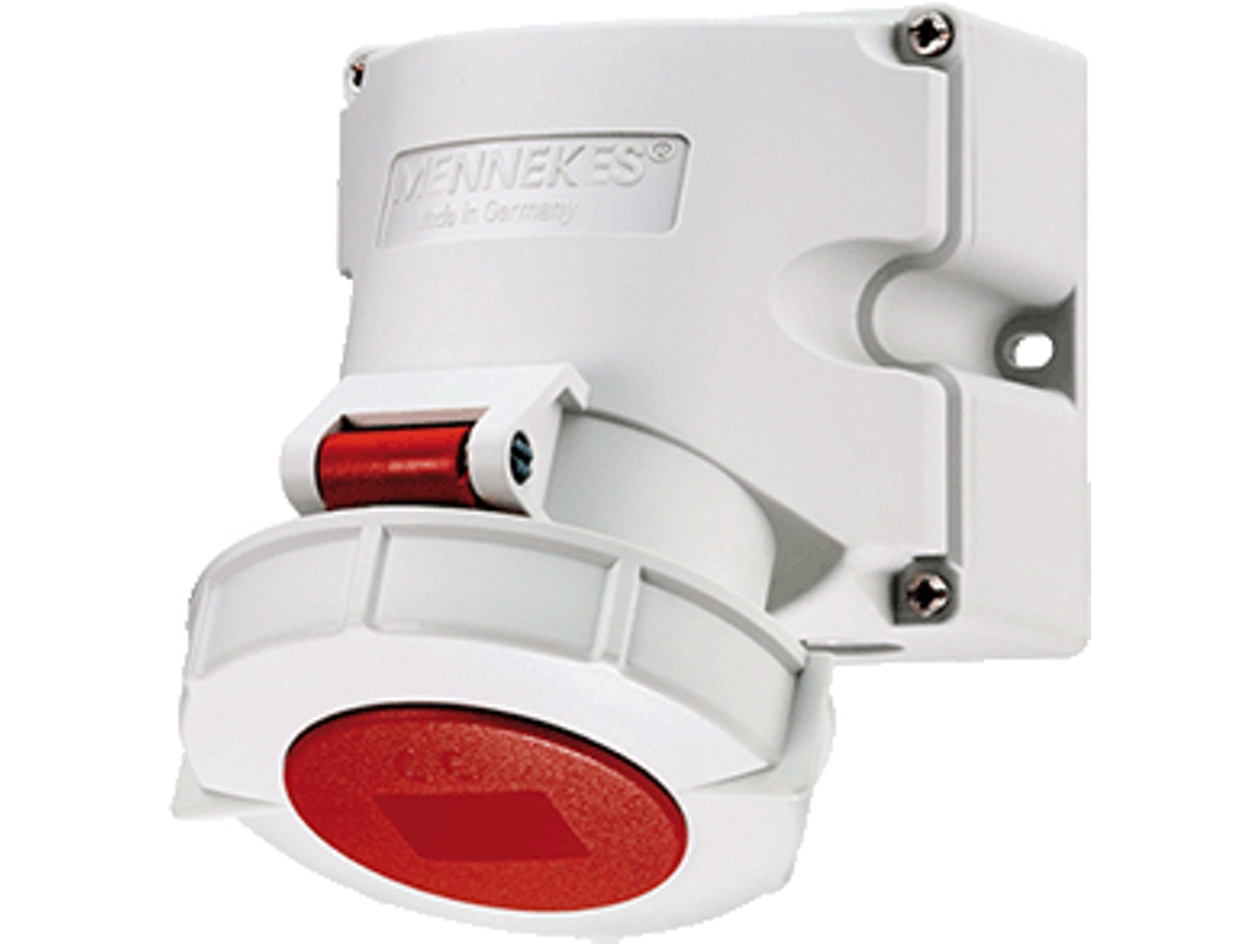 Elektrotechnik Gmbh Co. Kg Cee Wandsteckdose 16a 400v 5polig Mennekes (9520)