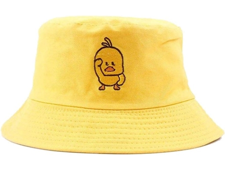 Sombrero Unisex ZMDECQNA Cubo Pato La Pescador Amarillo