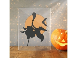 Adorno acrílico de Halloween 16x24cm Cbs720x13