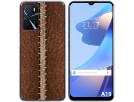 Carcasa Oppo A16 / A16s TUMUNDOSMARTPHONE Cuero 01 Multicolor