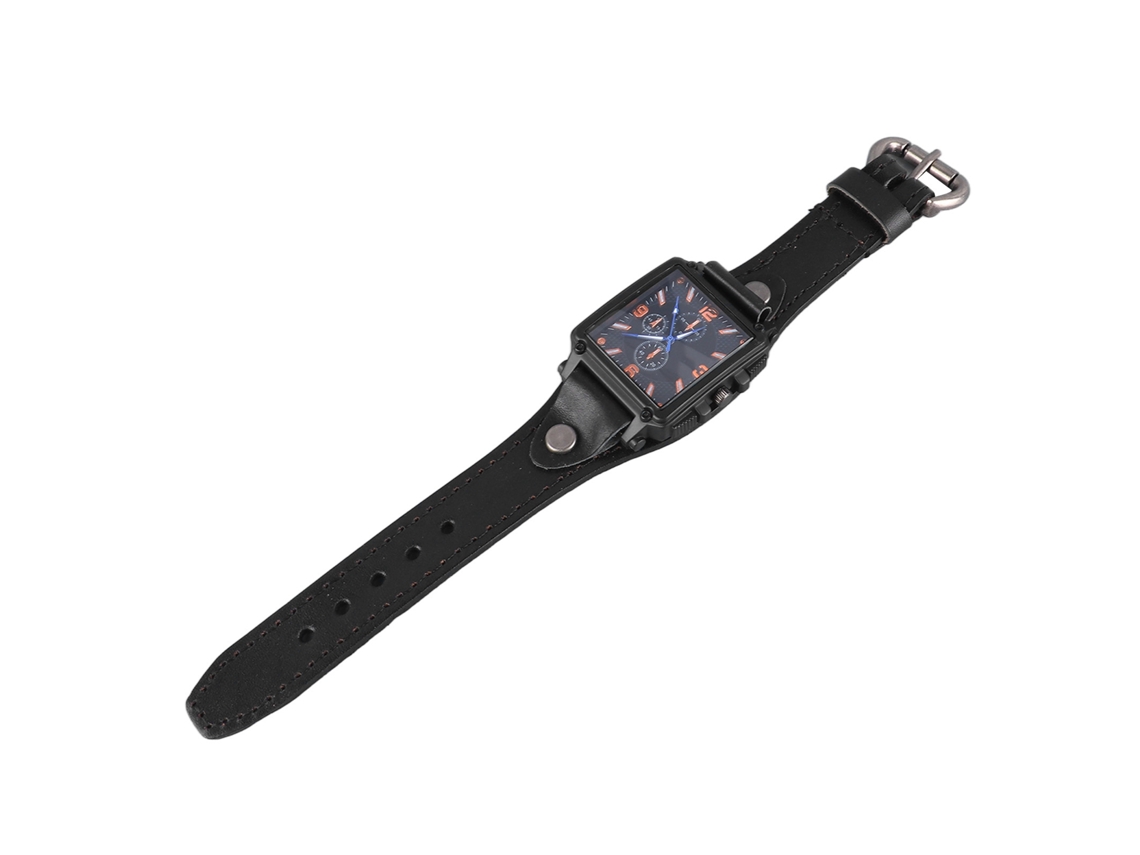 Reloj Electrónico Digital De Cuarzo Negro Con Correa Extraíble Para Hombre Y Mujer.
