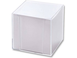 Puerta Bloc FOLIA Transparente con Papel (Blanco - Plástico)