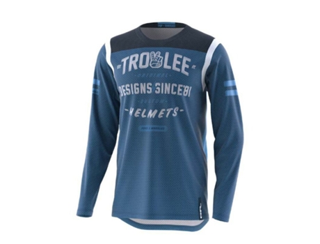 Camiseta de Hombre TROY LEE DESIGNS Gp Air Roll Azul (2XL)