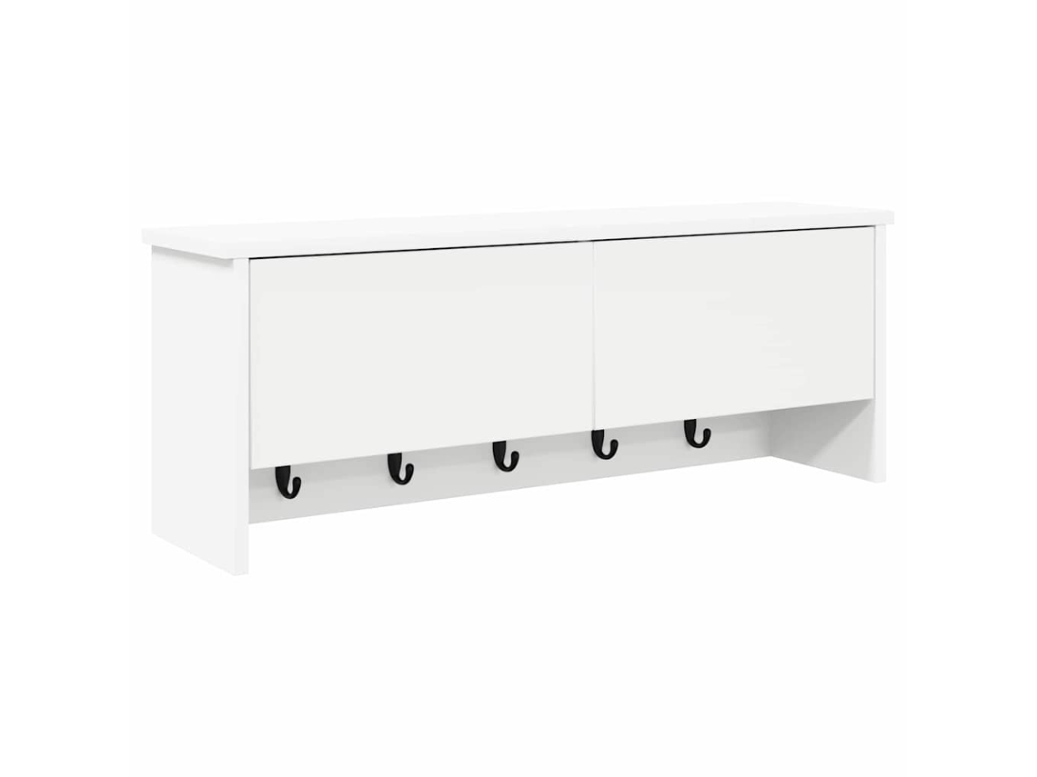Maison Exclusive - Perchero De Pared 80 X 20 X 30 Cm Madera De Ingeniería
