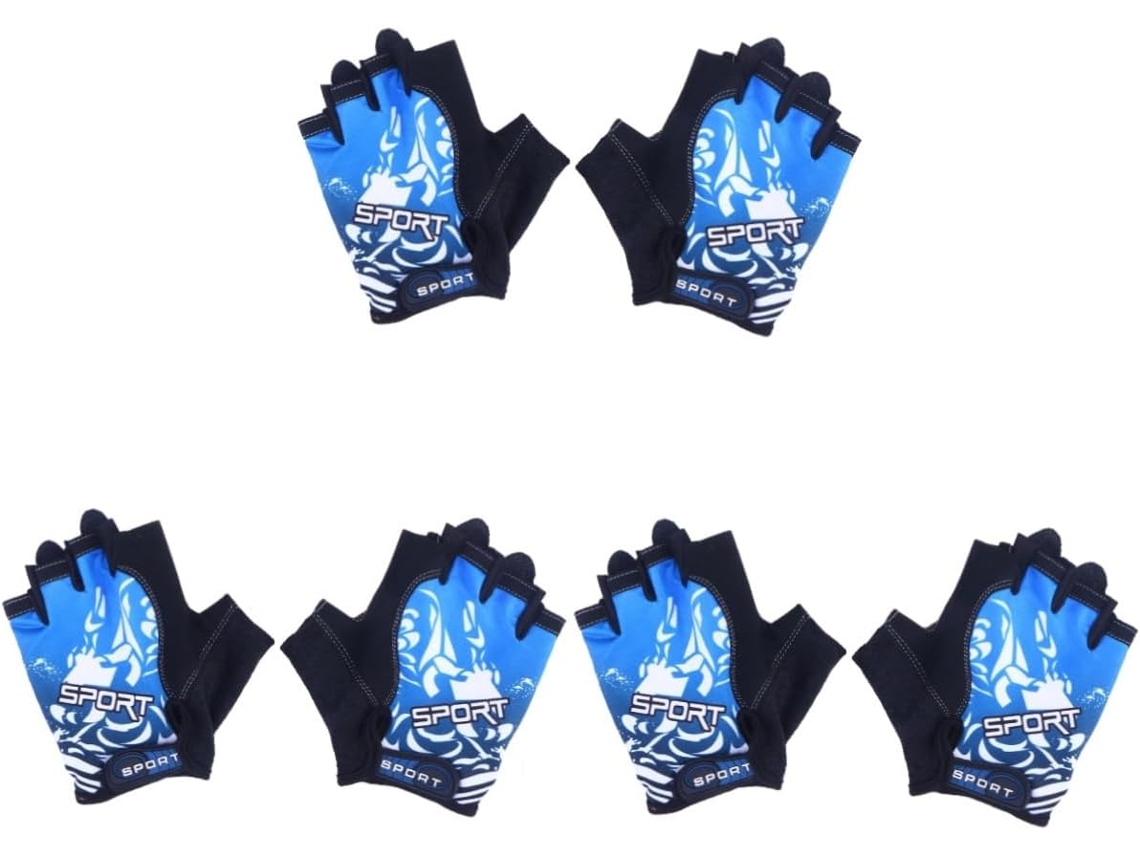 Guantes De Pesca, 3 Pares, Media Caña, Para Entrenamiento