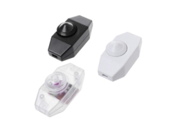 Omni-3 Piezas Interruptor De Luz Para Mesa/aparador Regulable Botón Accesorio De Plástico 110-220v Negro