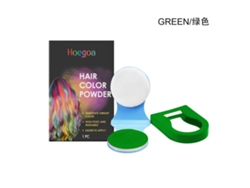 Tinte para el cabello verde compacto de alta pigmentación