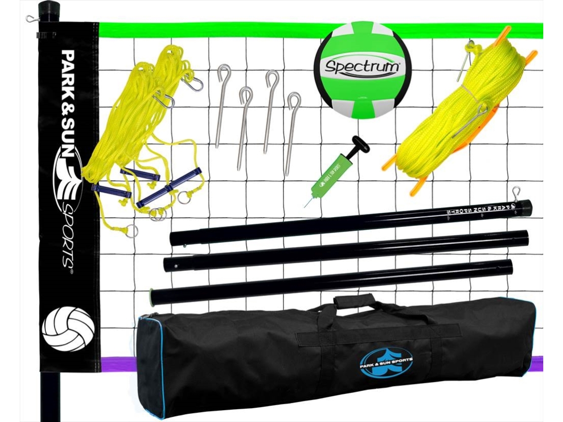 Kit de ocio de voleibol de playa Spiker Steel