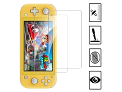 MEOIRUERY 2 Unidades Protector de Pantalla para Gamepad Switch Lite de Vidrio Templado, Antirayones, Sin Burbujas, Película HD