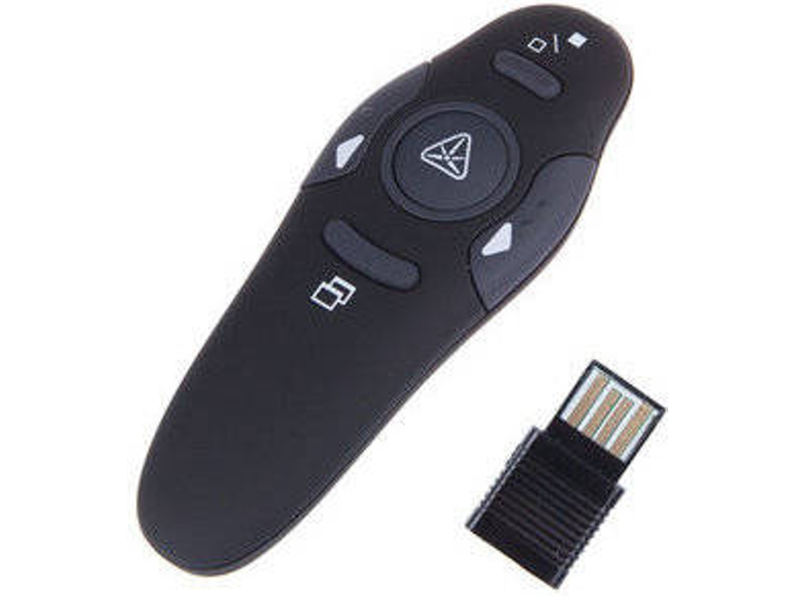 Receptor Inalámbrico De Presentaciones Ppt De 2,4 Ghz, Giratorio Láser Usb Multifunción