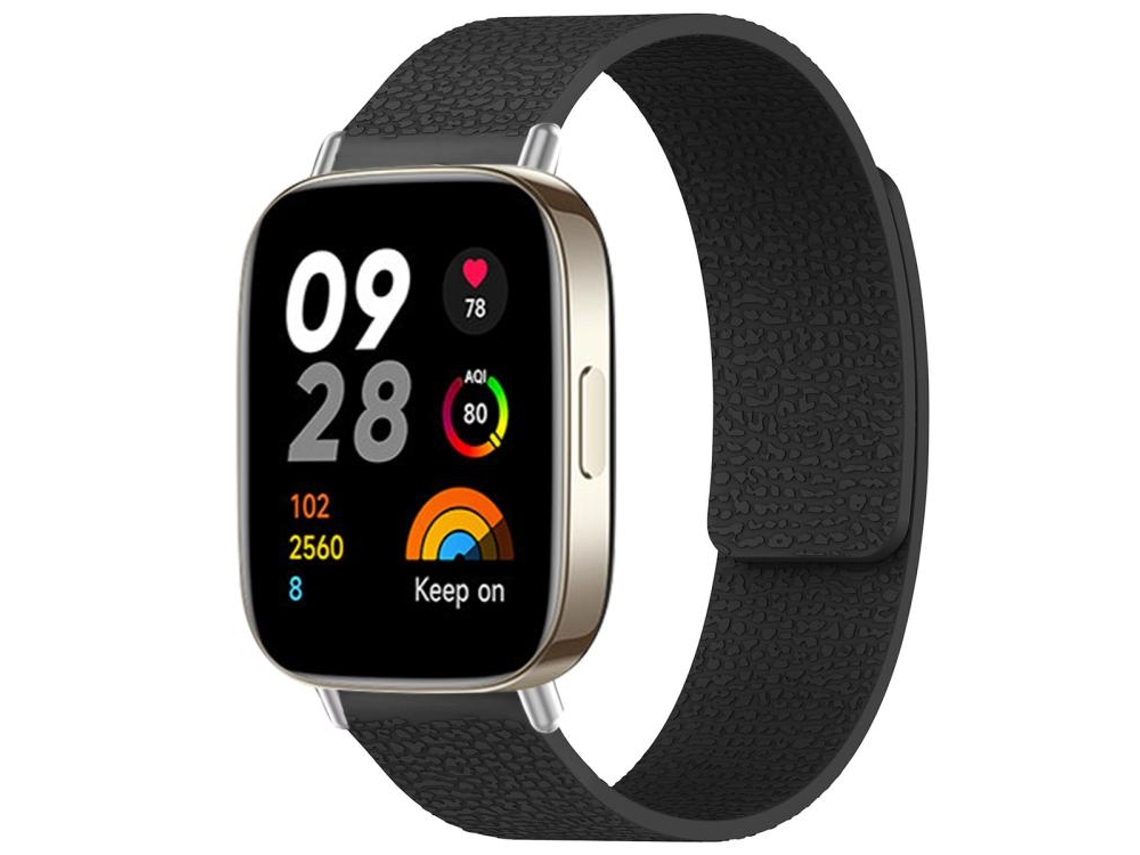 Correa para Redmi Watch 3 - Silicona magnética - Textura de lichi