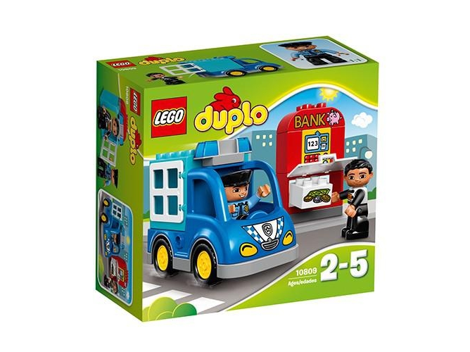 LEGO Duplo: Patrulla de Policía - 10809 (Edad Mínima: 2 - 15 Piezas)