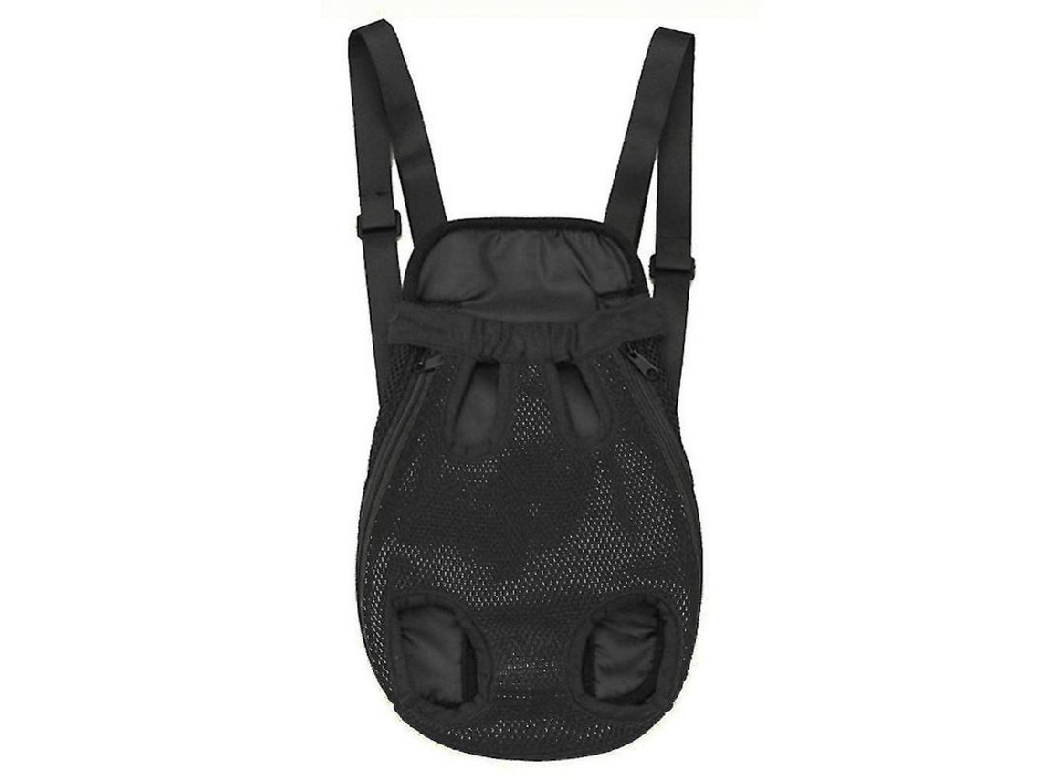 2026-mochila Transportadora Para Mascotas Ajustable Con Mesh Respirable Para Gatos Y Perros Tamaños S-xl Xl Negro