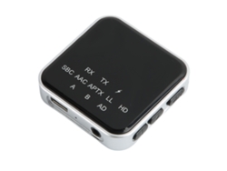 Adaptador Inalámbrico Bluetooth 5.2 2 En 1 Transmisor/receptor Con Baja Latencia E Interfaz Aux De 3,5 Mm Para Tv Y Pc.