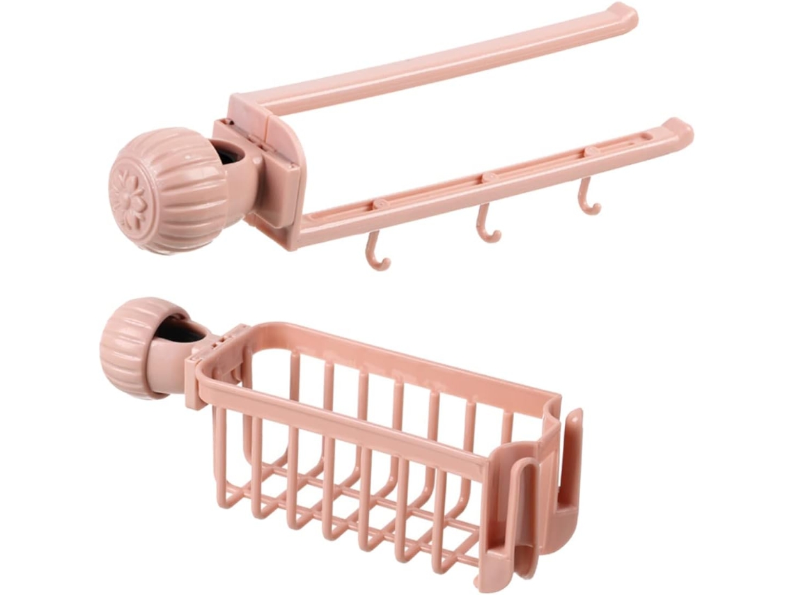 Soporte Para Esponjas Toallero Con Ganchos Mantiene Los Paños De Cocina Y Las Secos Protegidos La Humedad