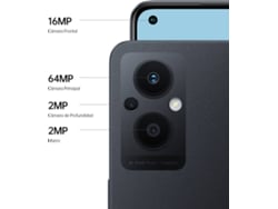Smartphone OPPO Reno 8 Lite 5G (6.4'' - 8 GB - 128 GB - Negro)