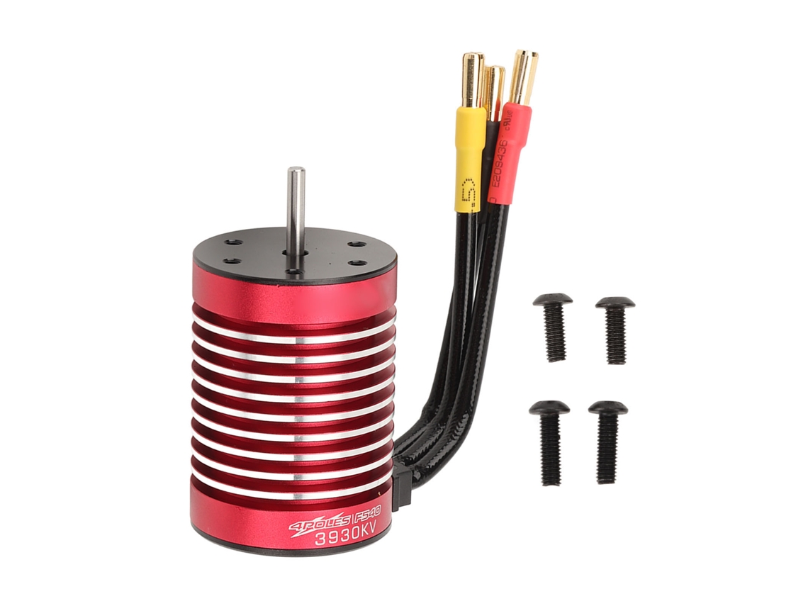 Motor RC sin escobillas 2026 F540 3930kv sin sensor de 4 polos con puerto de control de temperatura V2 de rotación interna