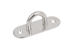 Anillo Alargado De Acero Inoxidable 304 De 9 Mm De Espesor. Almohadilla Para Toldo De Vela.