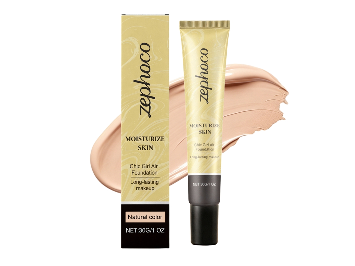 Maquillaje corrector de larga duración Worten, tono natural.
