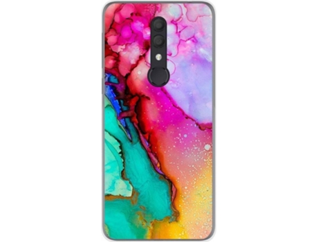 Carcasa Alcatel 1X (2019) TUMUNDOSMARTPHONE Mármol 15 Multicolor