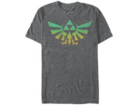 Camiseta ROCKINSTONE colorida Tri-Force Legend of Zelda (M)