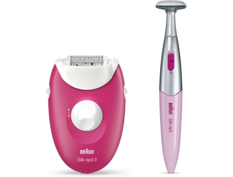 Depiladora BRAUN Silk Épil 3420 Plus (Arranque - Multi-zonas - Recargable)