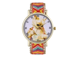 Reloj De Pulsera Unisex Con Correa De Malla Metálica, De Cuarzo, Estilo Zhoulianfa