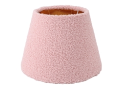 2026-abajur De Mesa De Tela Peluda Conica Simple Y Exquisito Para Bombillas E27 E14 Para Lámparas De Pie Rosa