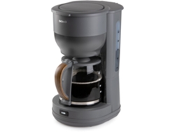 Cafetera de filtro Domo Do754k 1,25 L 10 tazas Gris/Madera