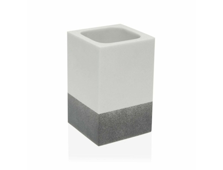 Suporte para a escova de Dientes Versa Raymond Resina (7,2 x 11,2 x 7,2 cm)