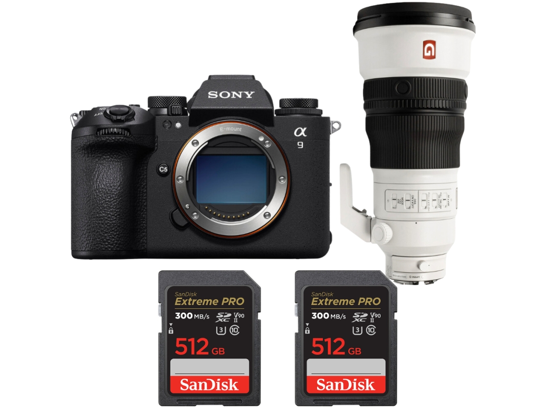 Sony A9 Iii + Fe 300mm F/2.8 Gm Oss + 2 Sandisk 512gb Uhs-ii 300mb/s + Ebook “20 Consejos Para Fotos Que Impactan”