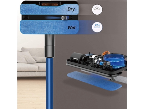 Almohadillas de fregona de microfibra reutilizables para aspiradora Dyson V7/V8/V10/V11 (Satuo T5), para limpiar pisos y azulejos de madera dura