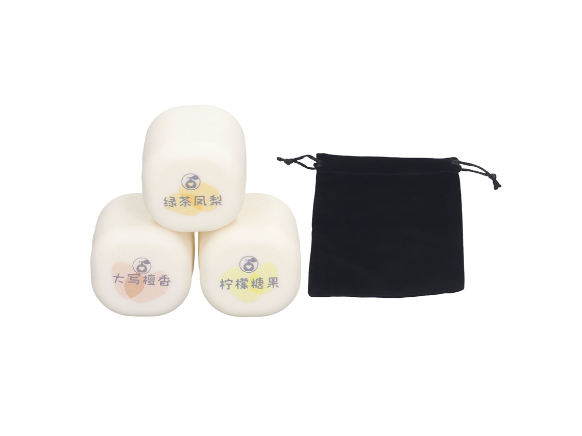 Set De 3 Perfumes Sólidos Portátiles Con Fragrancia Ligera Y Duradera