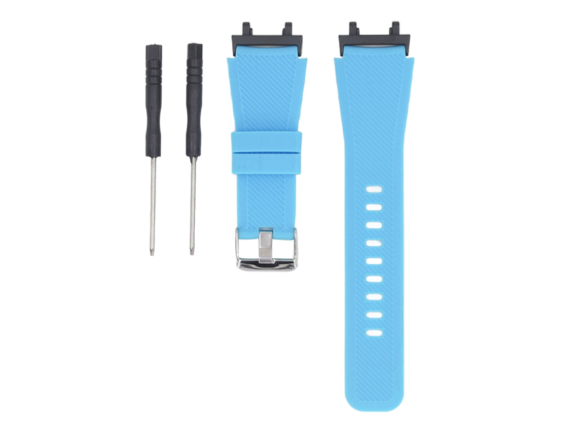 Correa De Silicona Para Reloj Amazfit Active Edge Azul Cielo