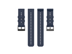 Pulsera De Correa De Reloj Modelo Extendido De Sarga De Silicona Para Garmin Forerunner 22 Mm Azul