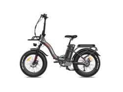 Bicicleta eléctrica plegable Fafrees F20 Max 250w 48v22.5ah, 20 pulgadas, 25 km/h, color gris