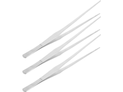 Pinzas De Alimentación De Acero Inoxidable De 3 Piezas Para Reptiles, Largas, Rectas, Multiusos, Para Acuario.