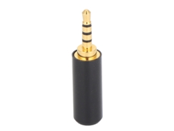 20 Conectores Plug Fone Ouvido 2.5mm Balanceado 4 Polo Adaptador Cabo Áudio Universal